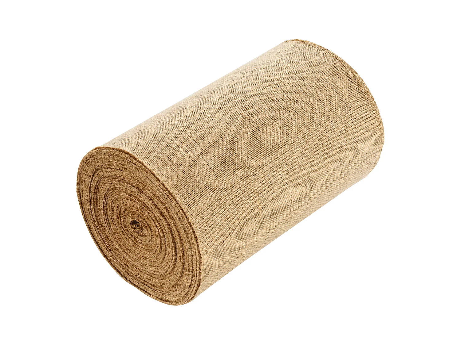 Rouleau de Toile de Jute SucceBuy, 355 mm x 45,7 m, Idéal pour l'Artisanat et l'Emballage Hivernal des Plantes