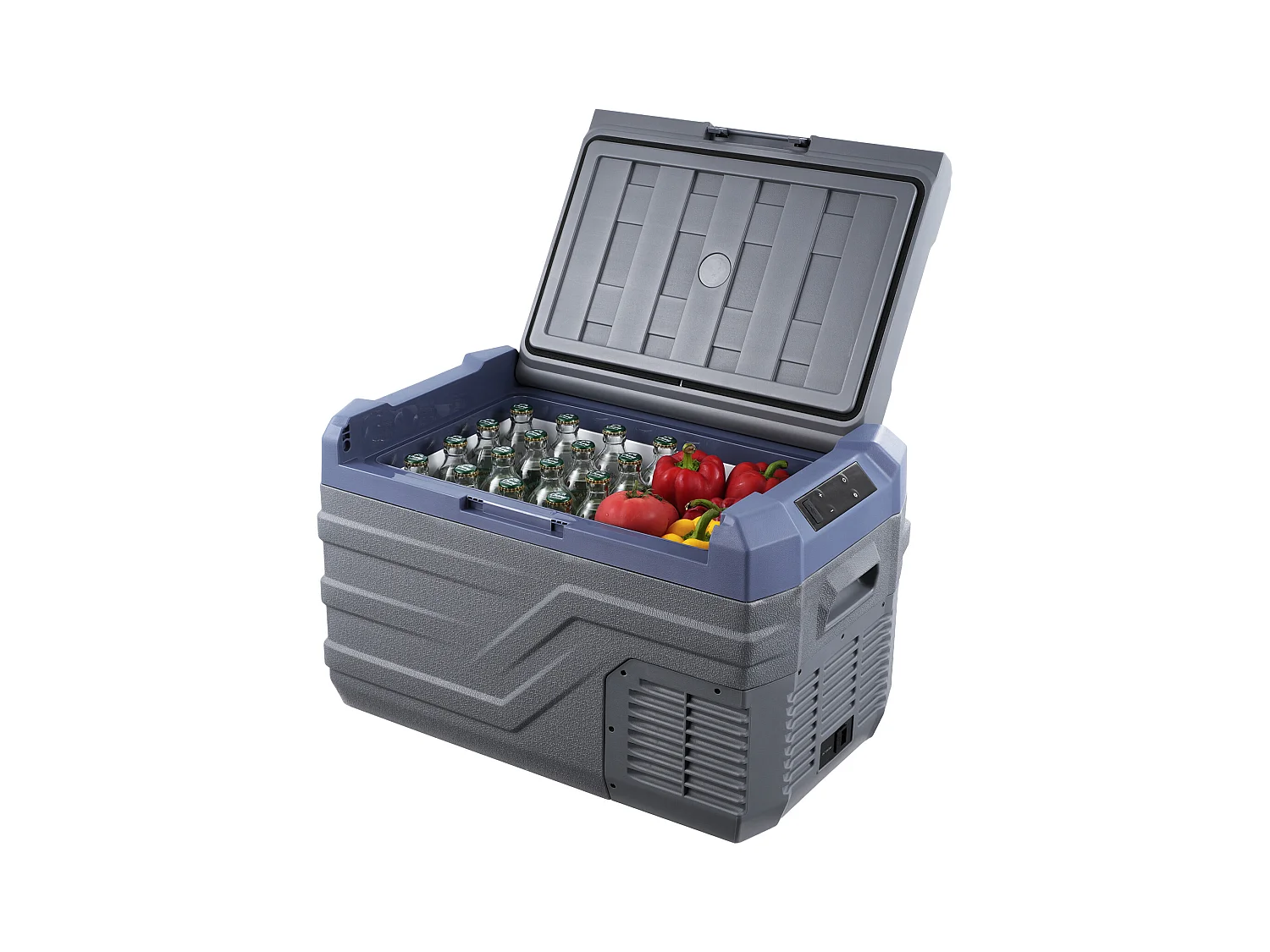 Autokoelkast SucceBuy 30L Draagbare Autokoelkast met Vriezer en Compressor met Één Zone voor Auto en Thuis