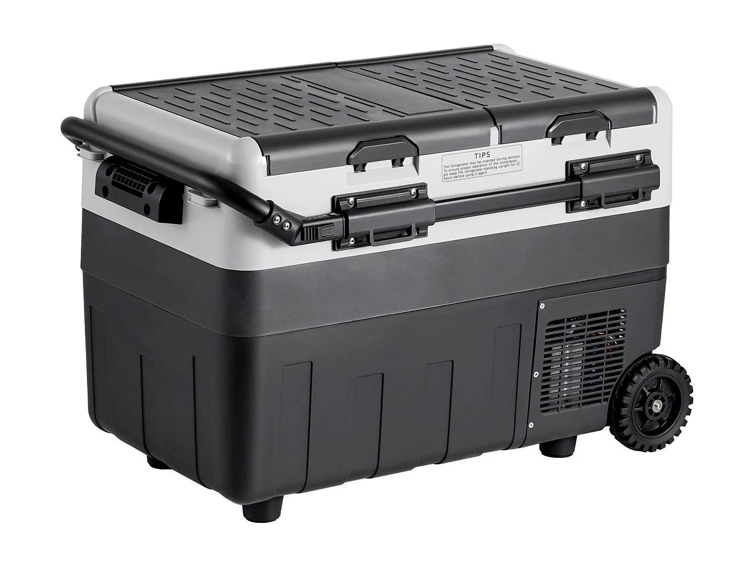 Réfrigérateur de Voiture SucceBuy Réfrigérateur Congélateur Portable pour Voiture 40L Double Zone, Compresseur pour Voiture et Maison