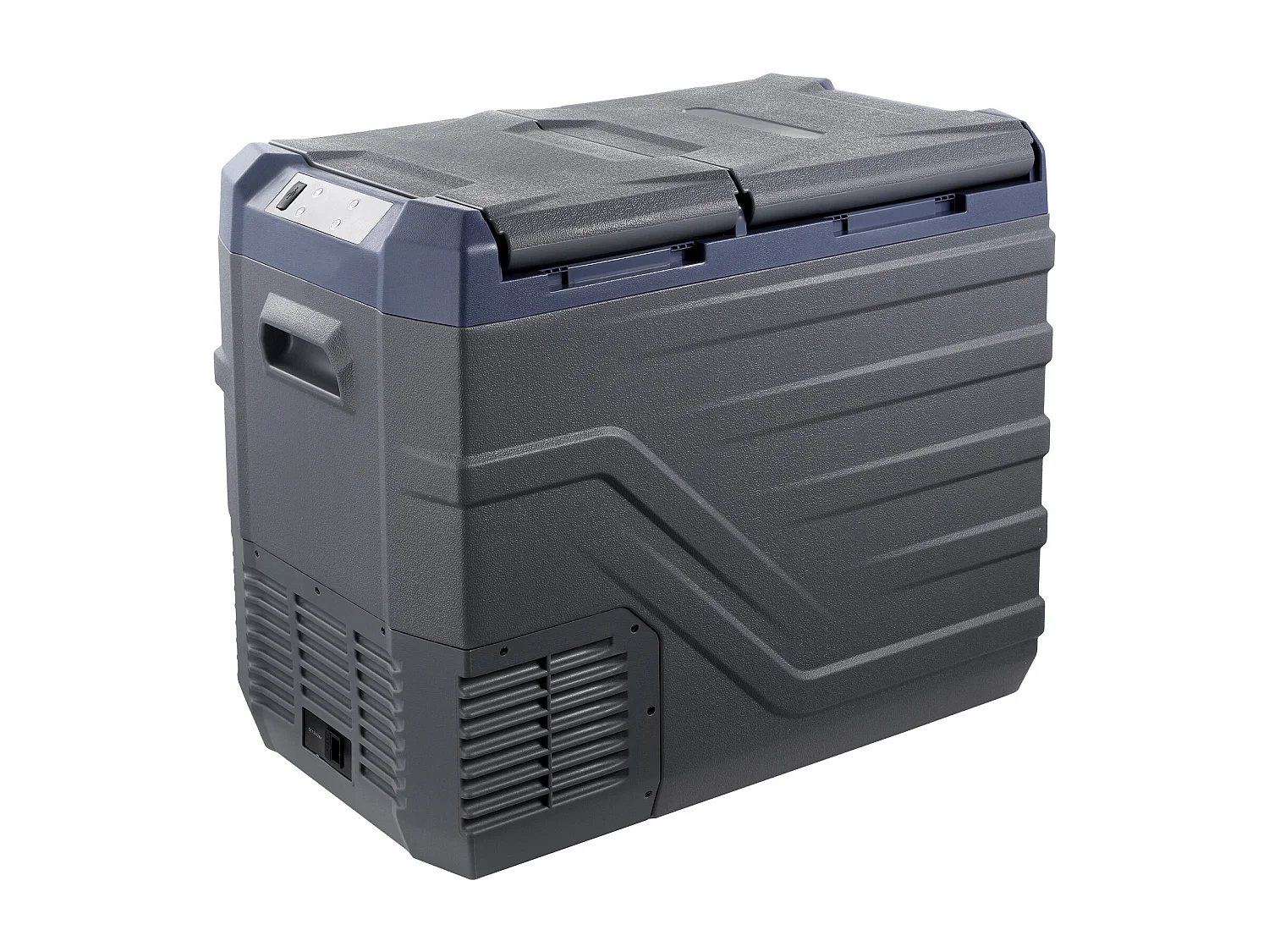 Lodówka Samochodowa SucceBuy 40L Przenośna Lodówka Samochodowa Dwustrefowa do Domu i Samochodu