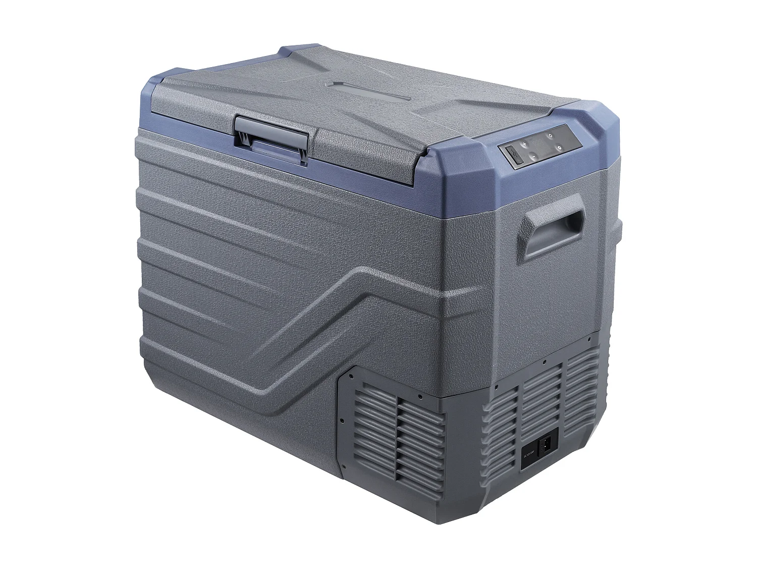 Réfrigérateur de Voiture SucceBuy Réfrigérateur-Congélateur Portable 45L pour Voiture, Compresseur à Zone Unique pour la Voiture, la Maison, Gris