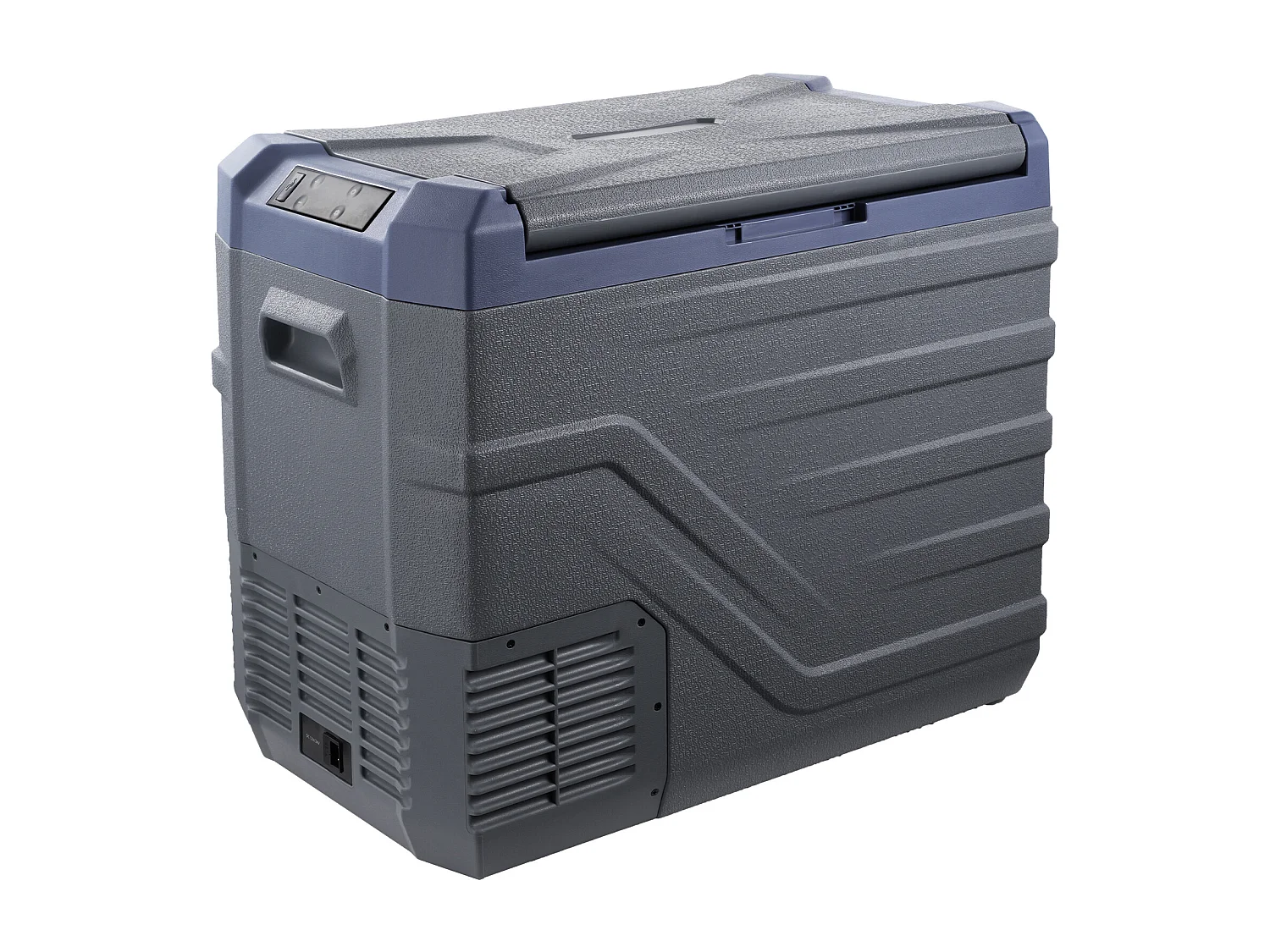 Réfrigérateur de Voiture SucceBuy Réfrigérateur-Congélateur Portable 45L pour Voiture, Compresseur à Zone Unique pour la Voiture, la Maison, Gris