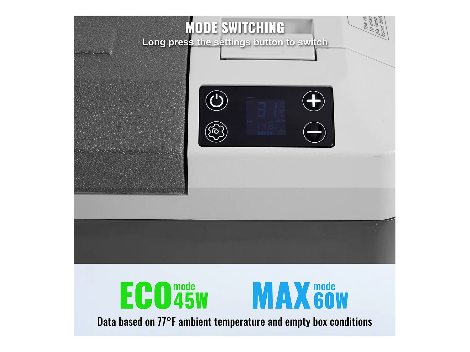 Réfrigérateur de Voiture SucceBuy Réfrigérateur-Congélateur Portable pour Voiture 25L, Simple Zone, Compresseur, pour la Voiture et la Maison