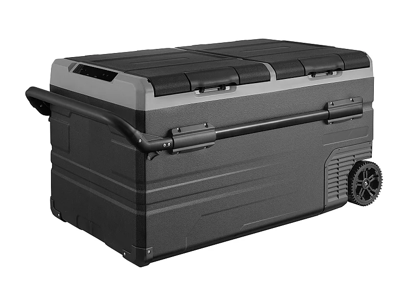 Refrigerador de Coche SucceBuy Refrigerador Portátil para Coche de 115L, Doble Zona, para Coche y Hogar