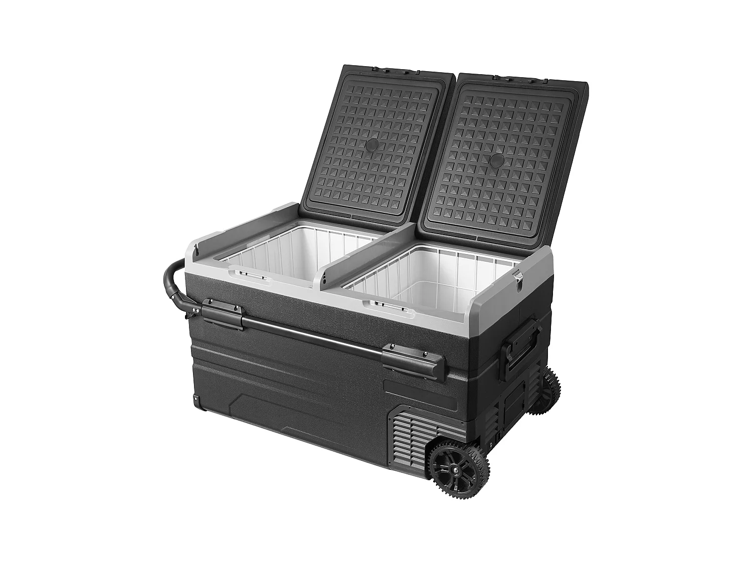 Réfrigérateur de Voiture SucceBuy Réfrigérateur de Voiture Portable 115L Double Zone pour Voiture et Maison