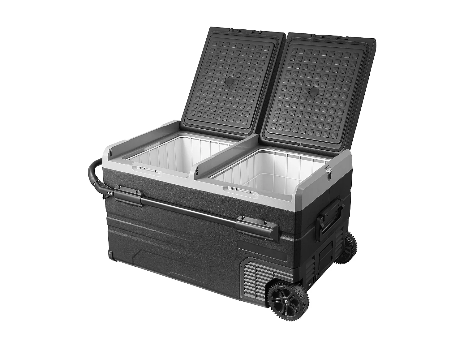 Réfrigérateur de Voiture SucceBuy Réfrigérateur de Voiture Portable 115L Double Zone pour Voiture et Maison