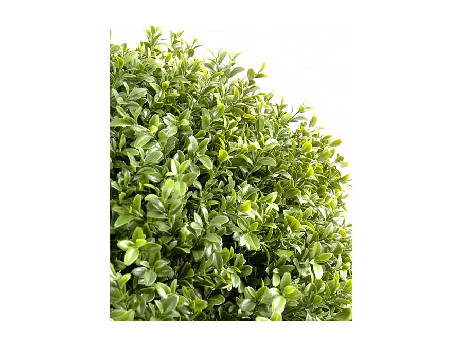 Plante artificielle haute gamme Spécial extérieur / Buis boule artificiel - Dim : H.170 x D.130 cm