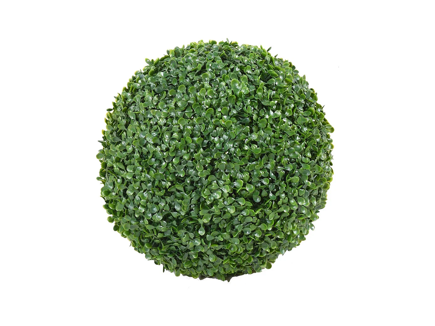 Plante artificielle haute gamme Spécial extérieur / Buis boule GG artificiel - Dim : H.54 x D.54 cm