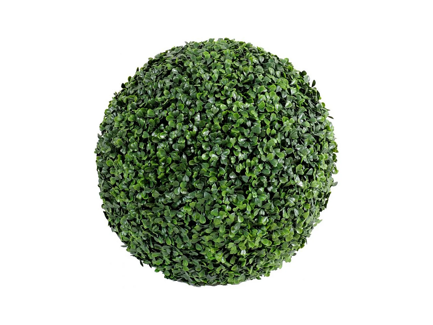 Plante artificielle haute gamme Spécial extérieur / Buis boule artificiel - Dim : H.38 x D.38 cm