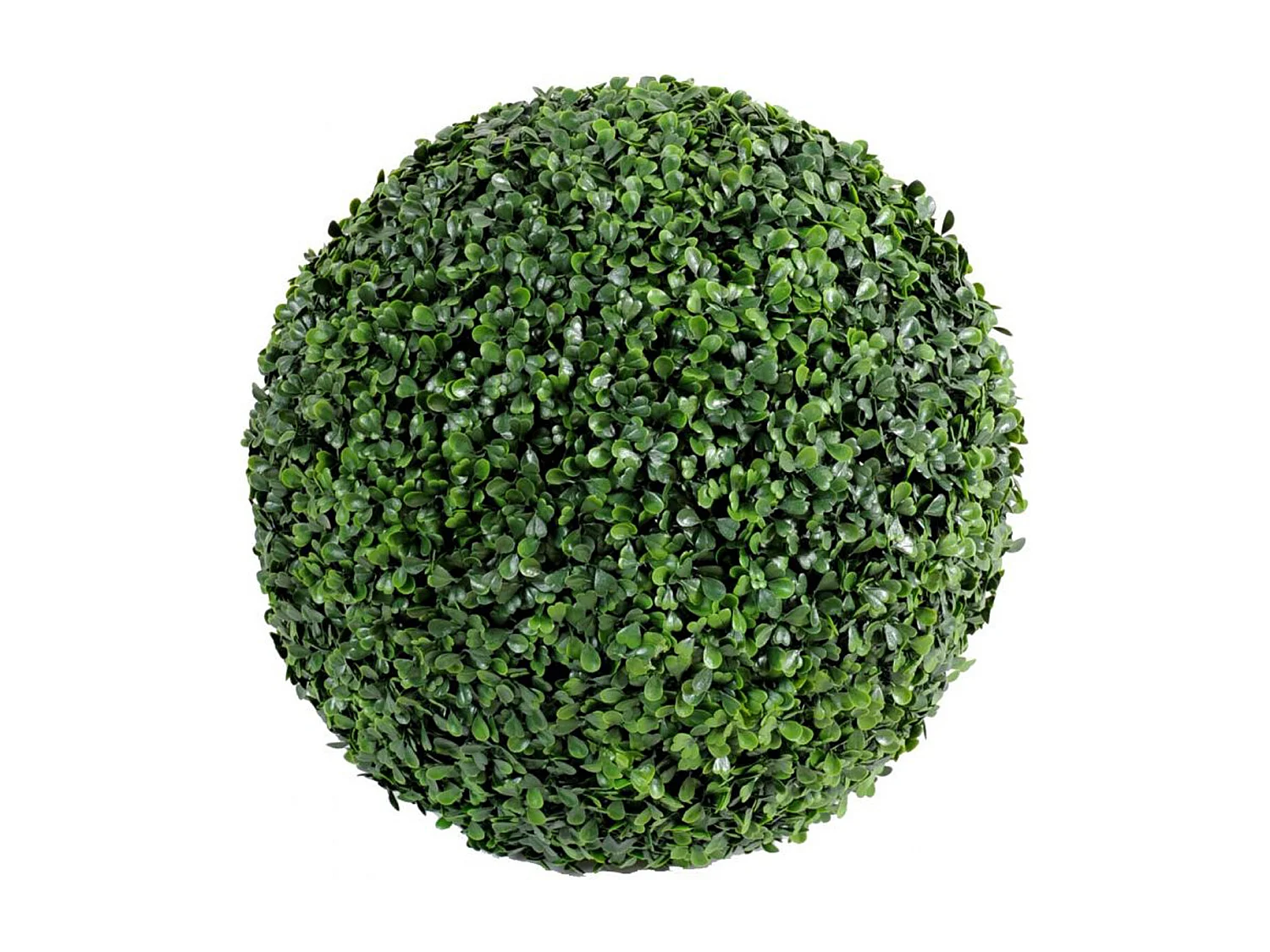 Plante artificielle haute gamme Spécial extérieur / Buis boule artificiel - Dim : H.38 x D.38 cm