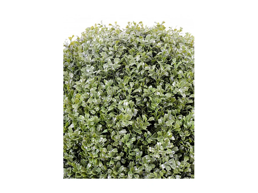 Plante artificielle haute gamme Spécial extérieur / Buis boule artificiel - Dim : H.89 x D.65 cm