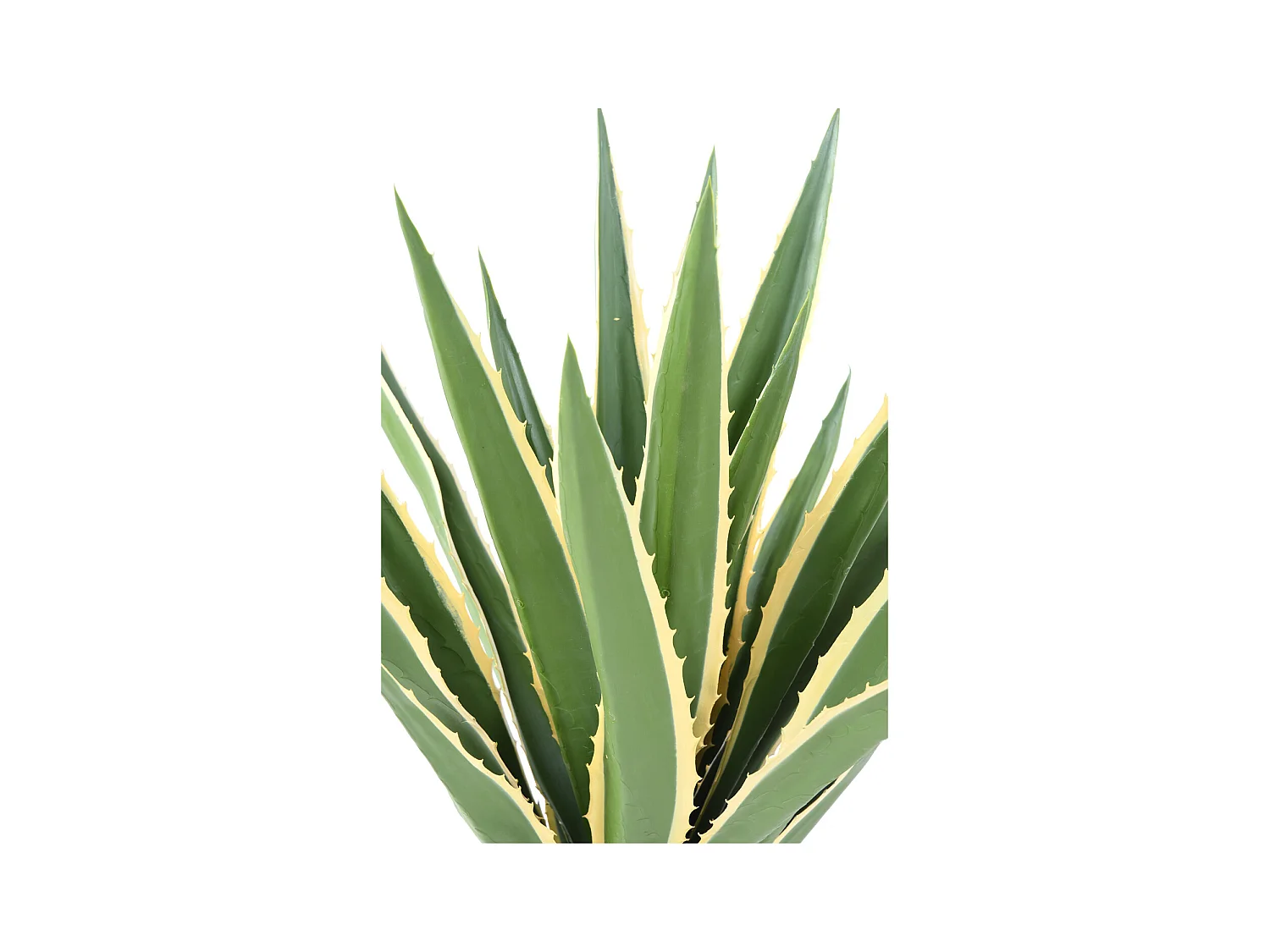 Plante artificielle haute gamme Spécial extérieur / AGAVE artificielle FURCRAEA - Dim : 110 x 90 cm