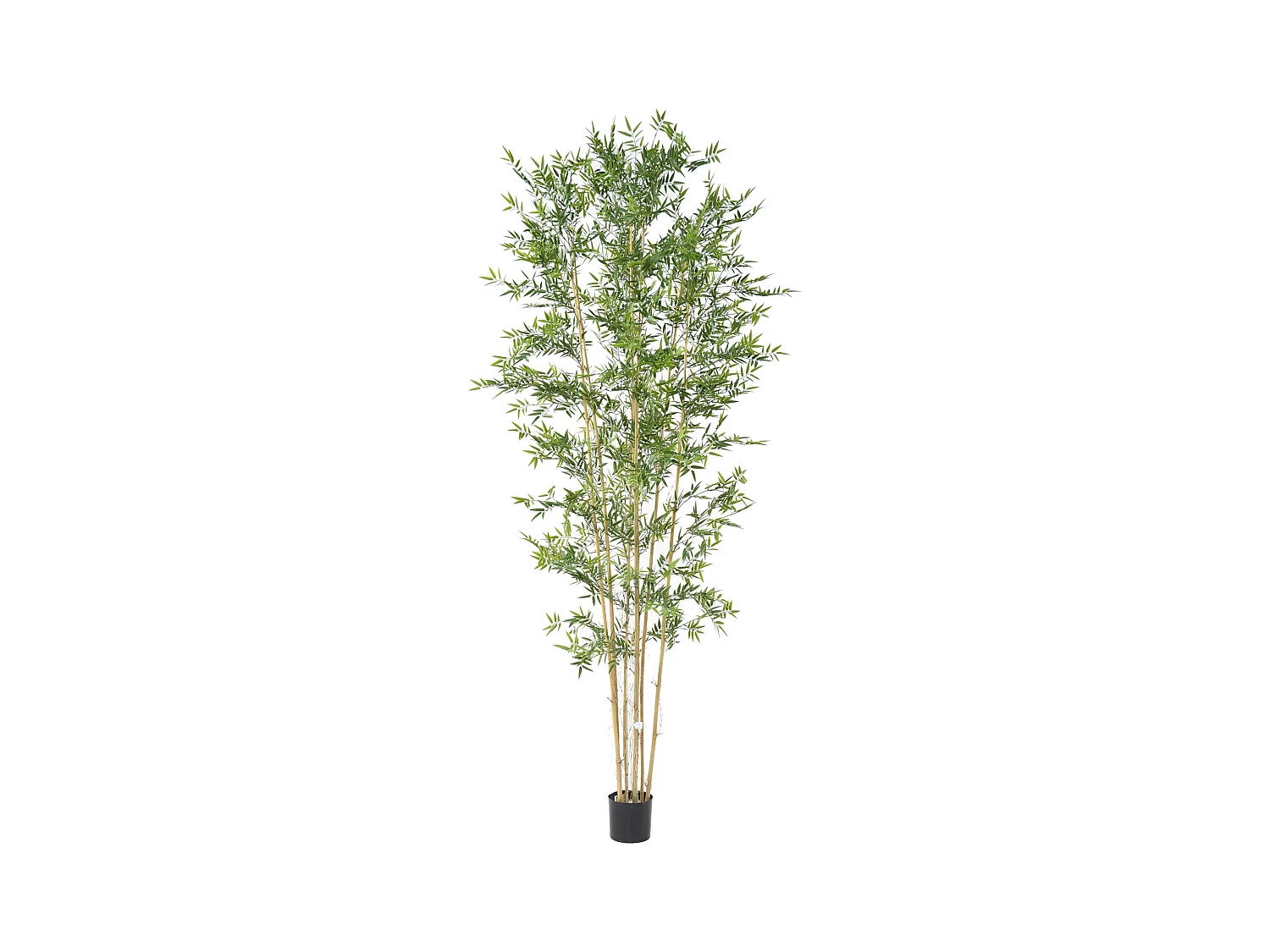 Plante artificielle haute gamme Spécial extérieur en Bambou artificiel, couleur verte - Dim : 280 x 110 cm