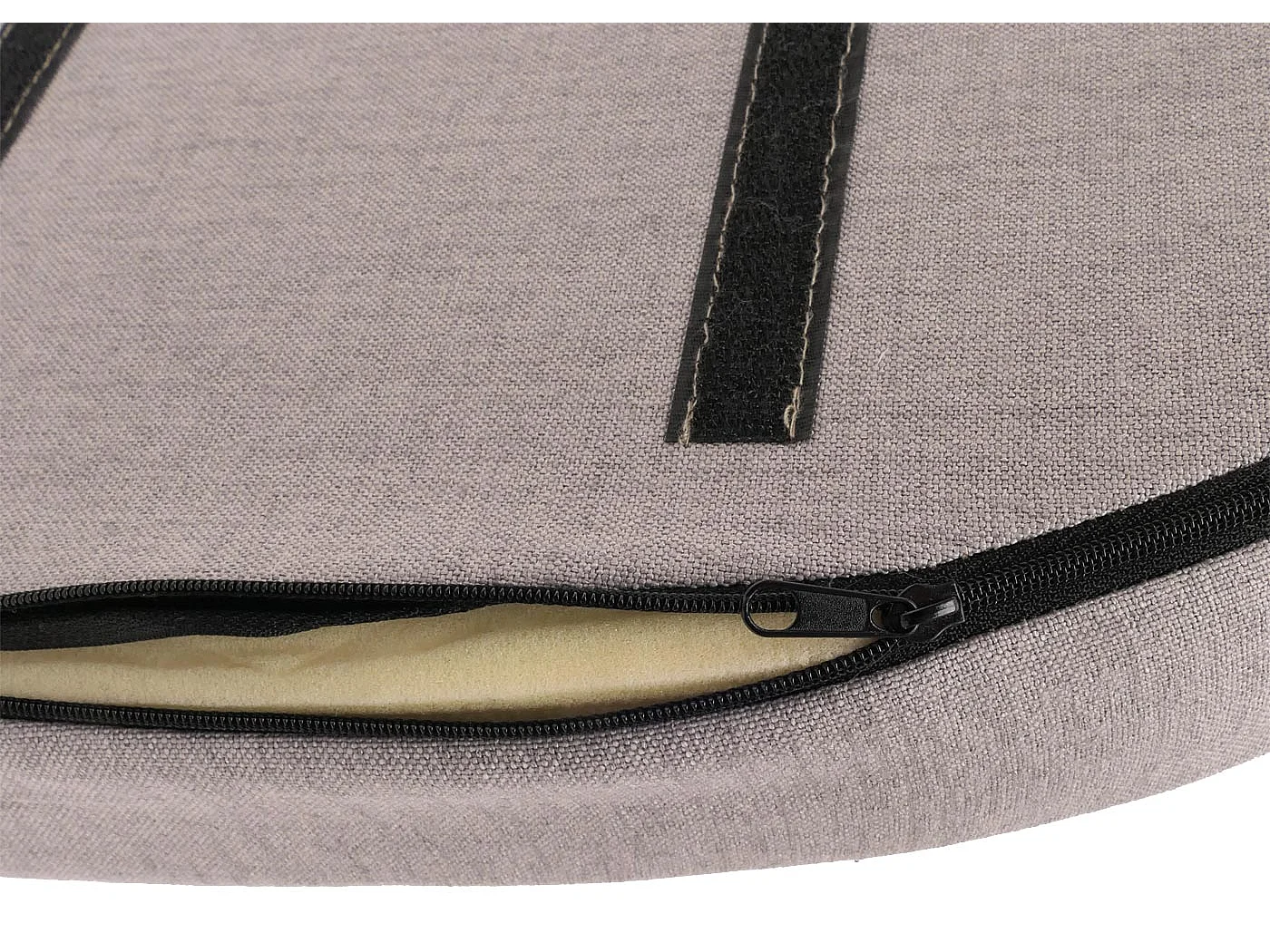 Chaise de salle à manger MCW-O27 (lot de 2),  gris clair