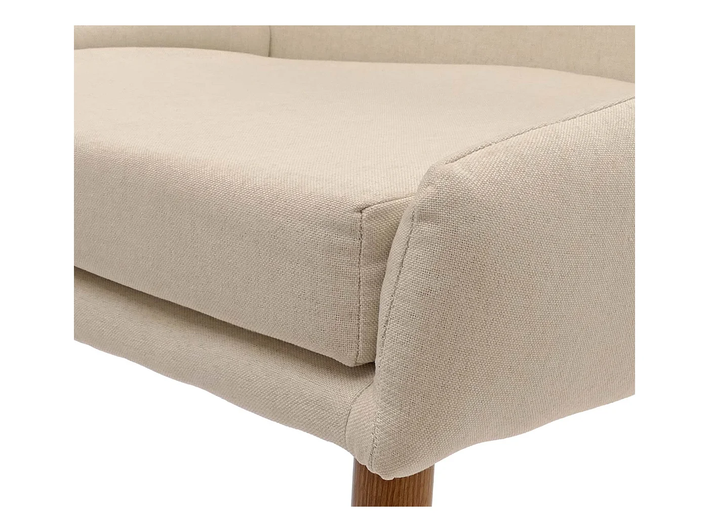 MCW-O27 cadeira de jantar (conjunto de 2),  bege