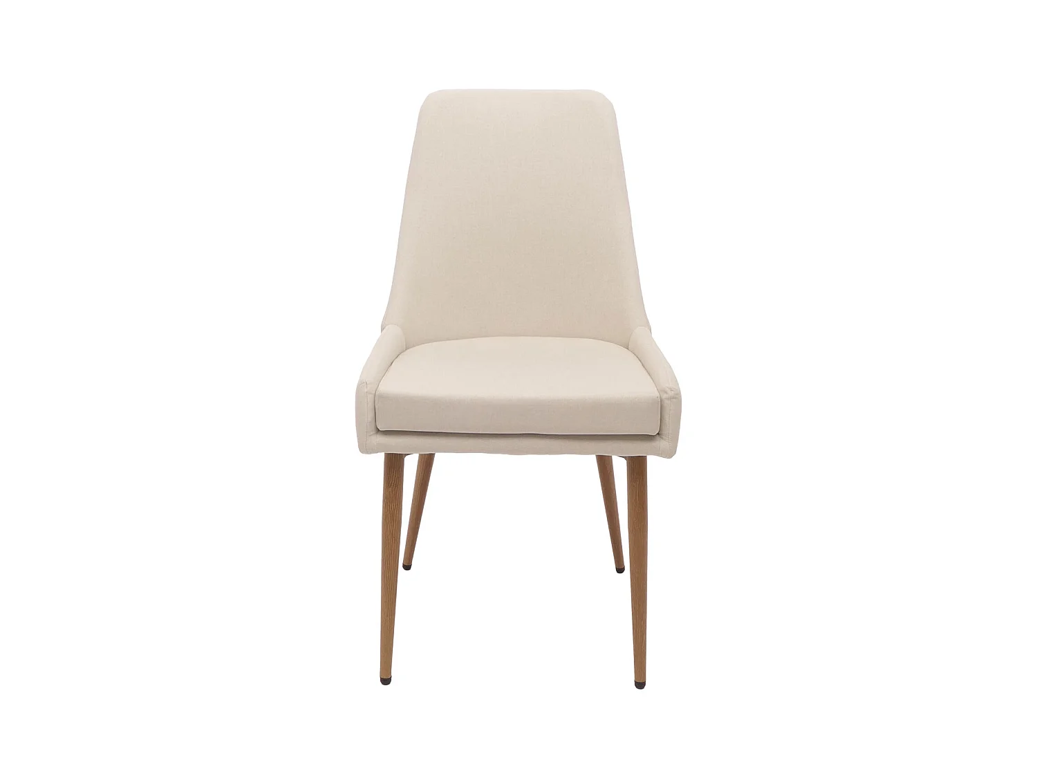 MCW-O27 cadeira de jantar (conjunto de 2),  bege