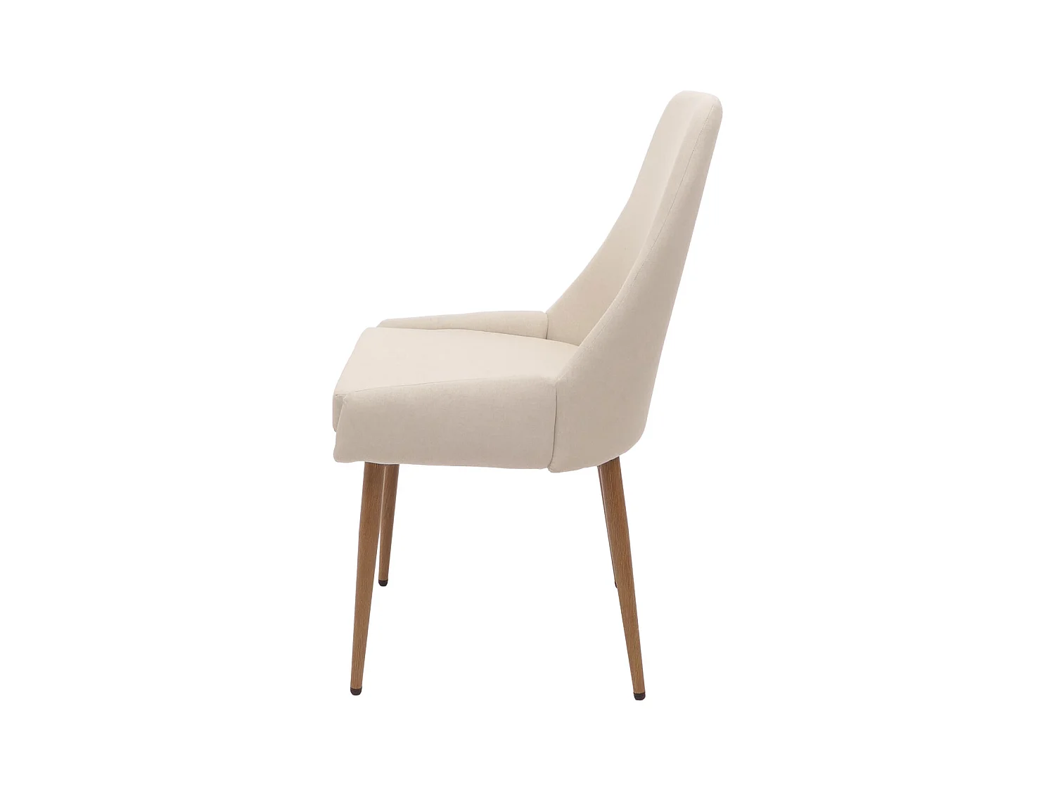 MCW-O27 cadeira de jantar (conjunto de 2),  bege