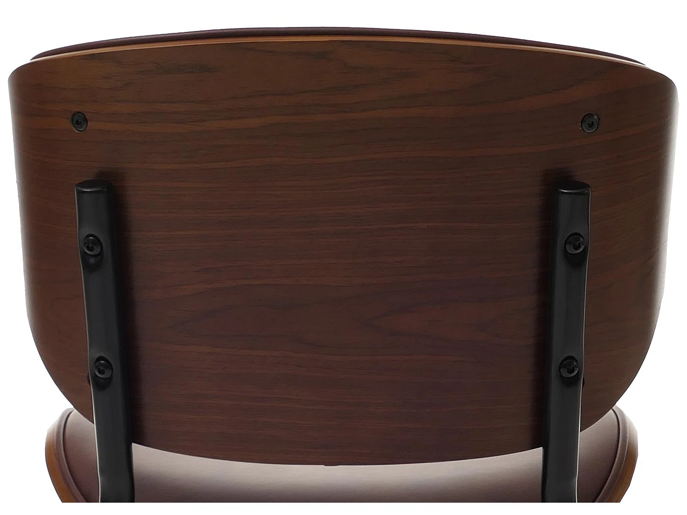 MCW-O45 dining chair (set of 2),  walnut finish, vintage brown