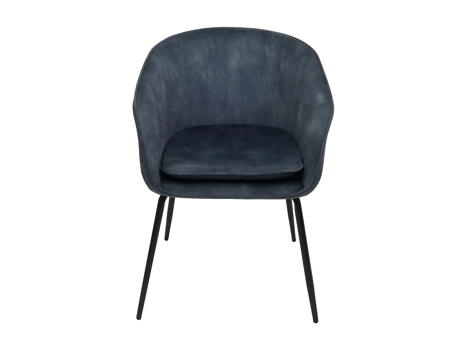 Eetkamerstoel MCW-O28 (set van 2),  blauw