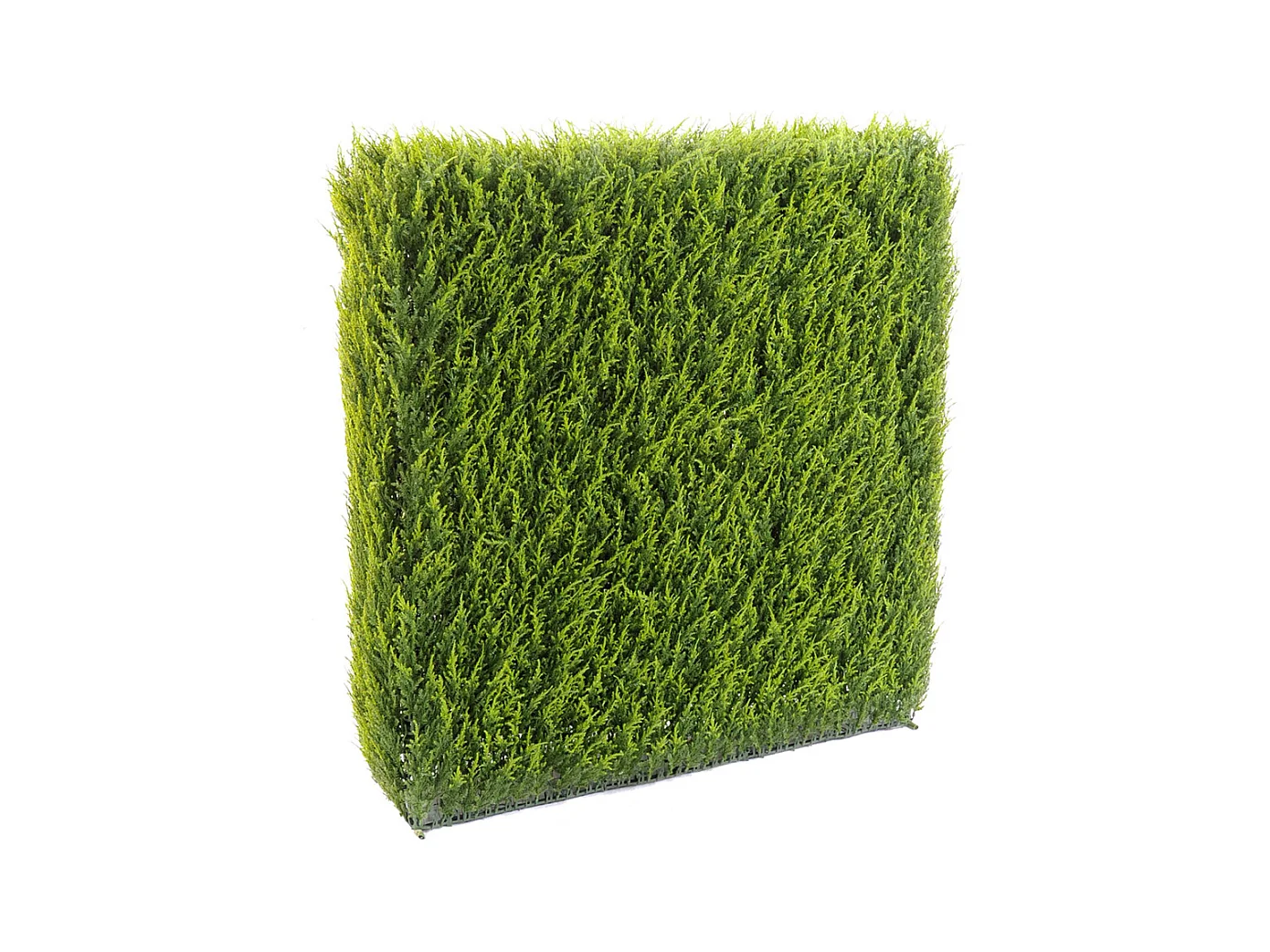 HAIE artificielle haute gamme Spécial extérieur / Cyprès artificiel Juniperus vert - Dim : 65 x 23 x 95 cm