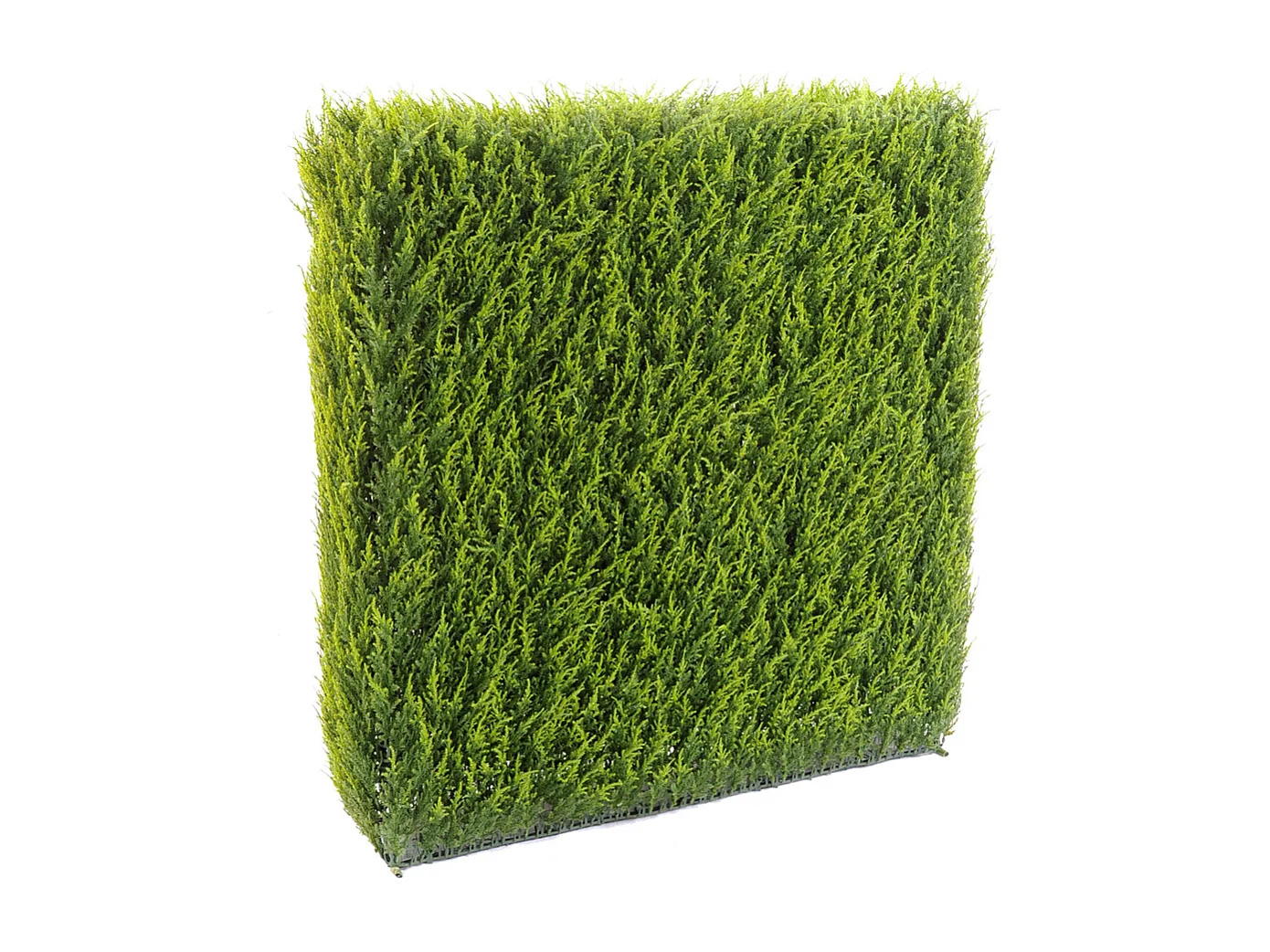 HAIE artificielle haute gamme Spécial extérieur / Cyprès artificiel Juniperus vert - Dim : 65 x 23 x 95 cm