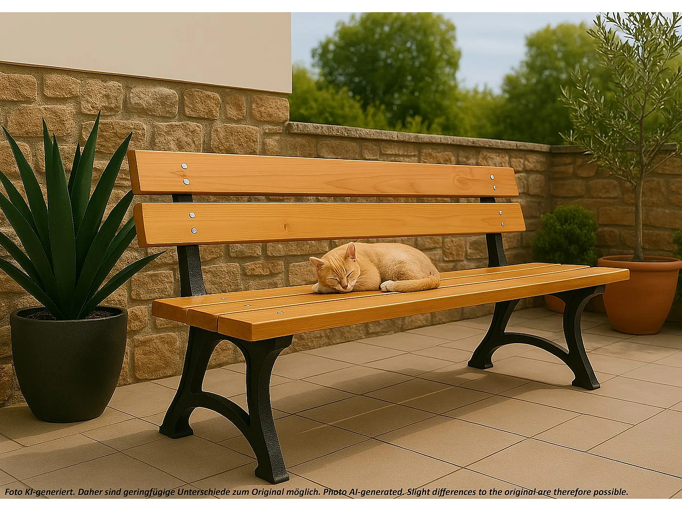 Tuinbank MCW-O20,  teakhout