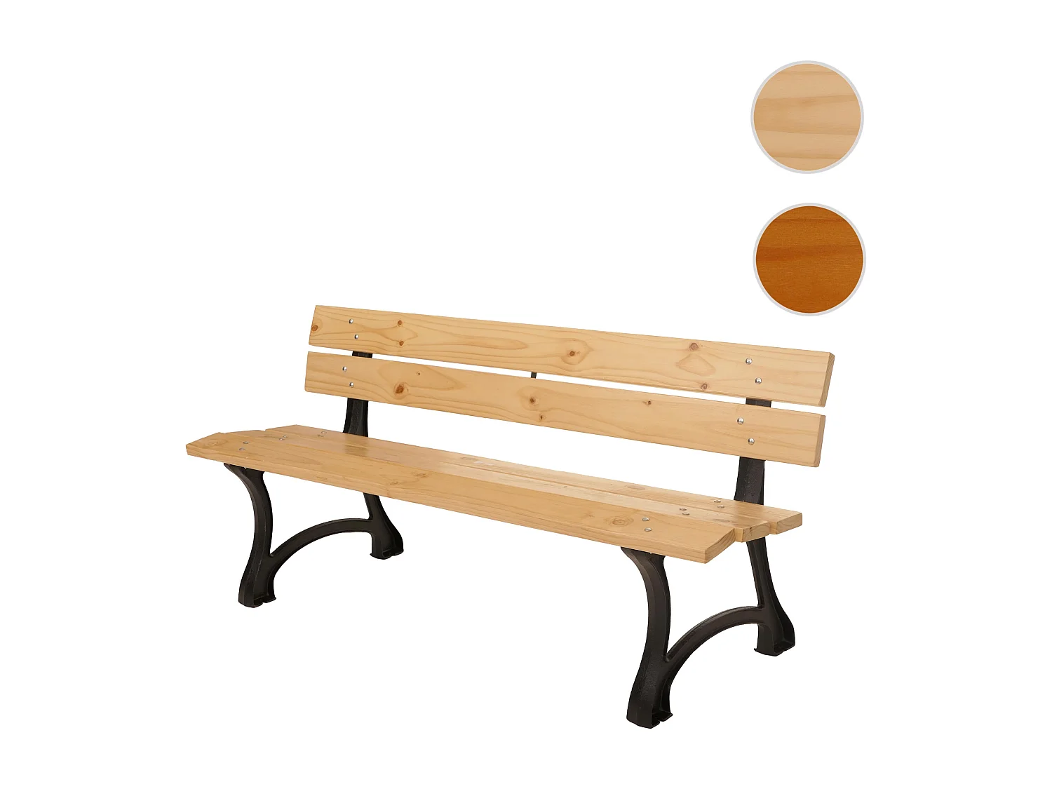 Tuinbank MCW-O20,  lichtbruin