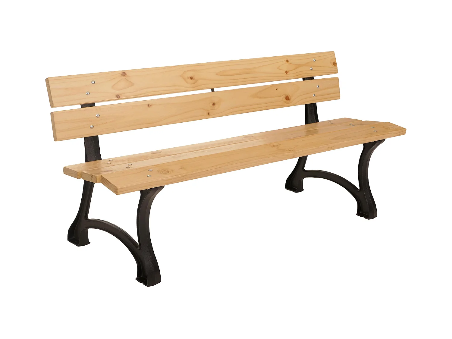 Banc de jardin MCW-O20,  brun clair