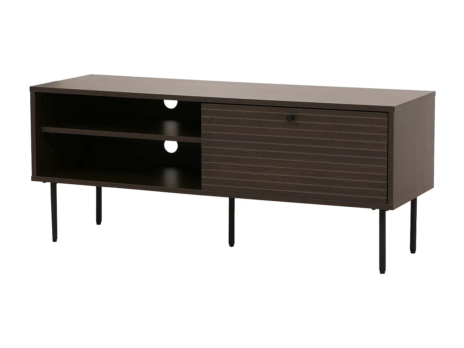 Meuble TV MCW-N78,  brun foncé