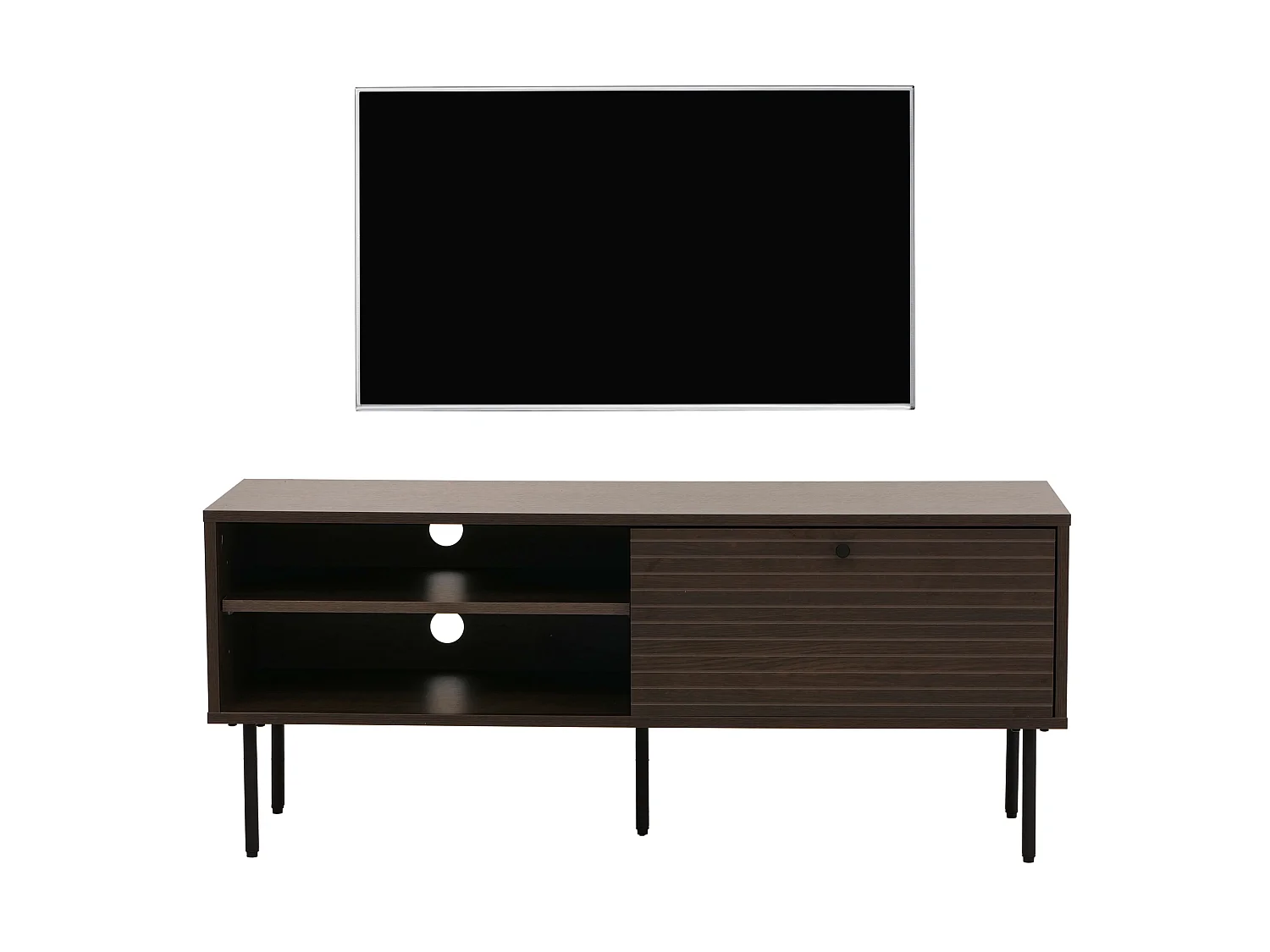 TV Stand MCW-N78,  dark brown