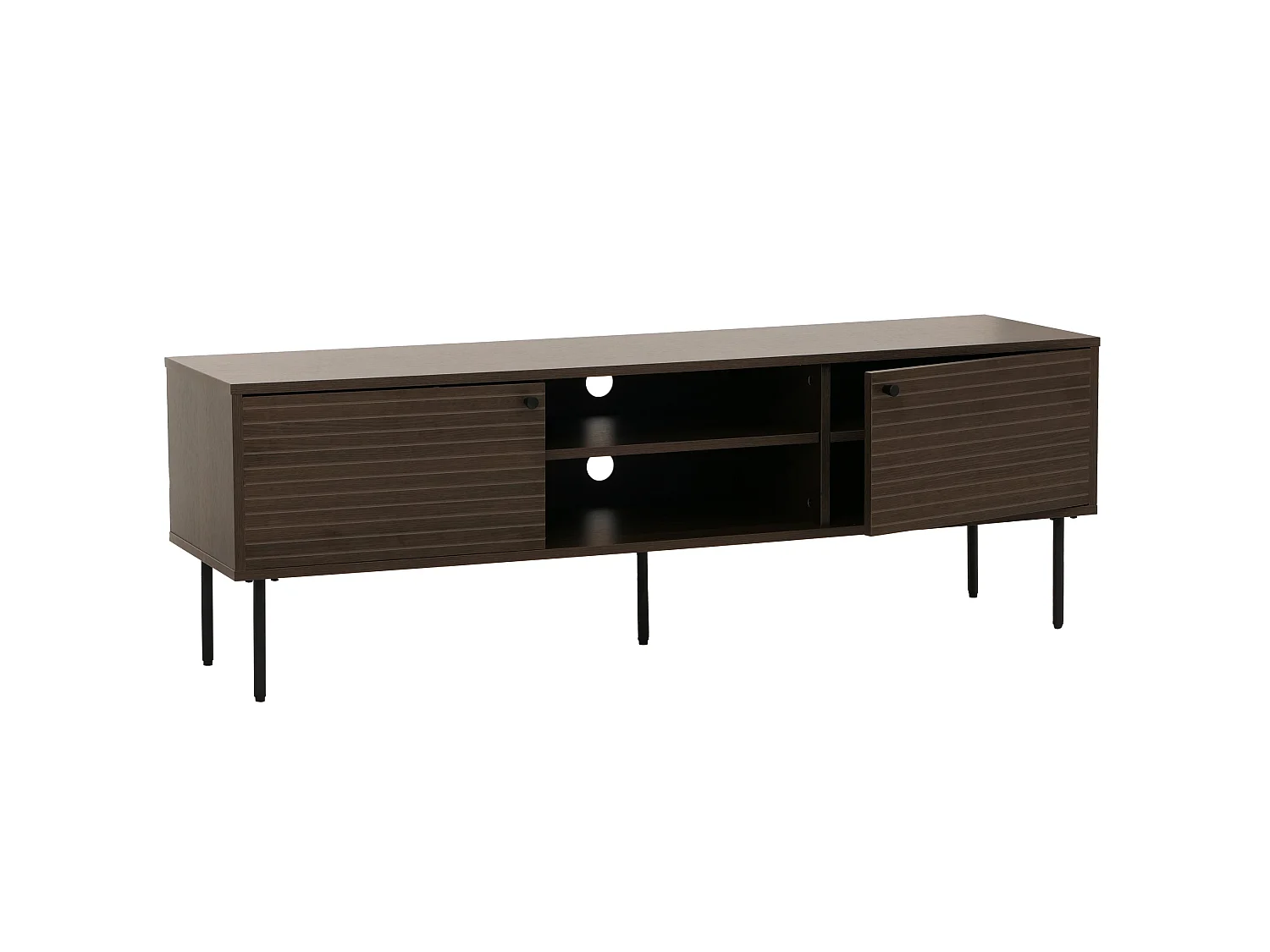 TV Stand MCW-N78,  dark brown