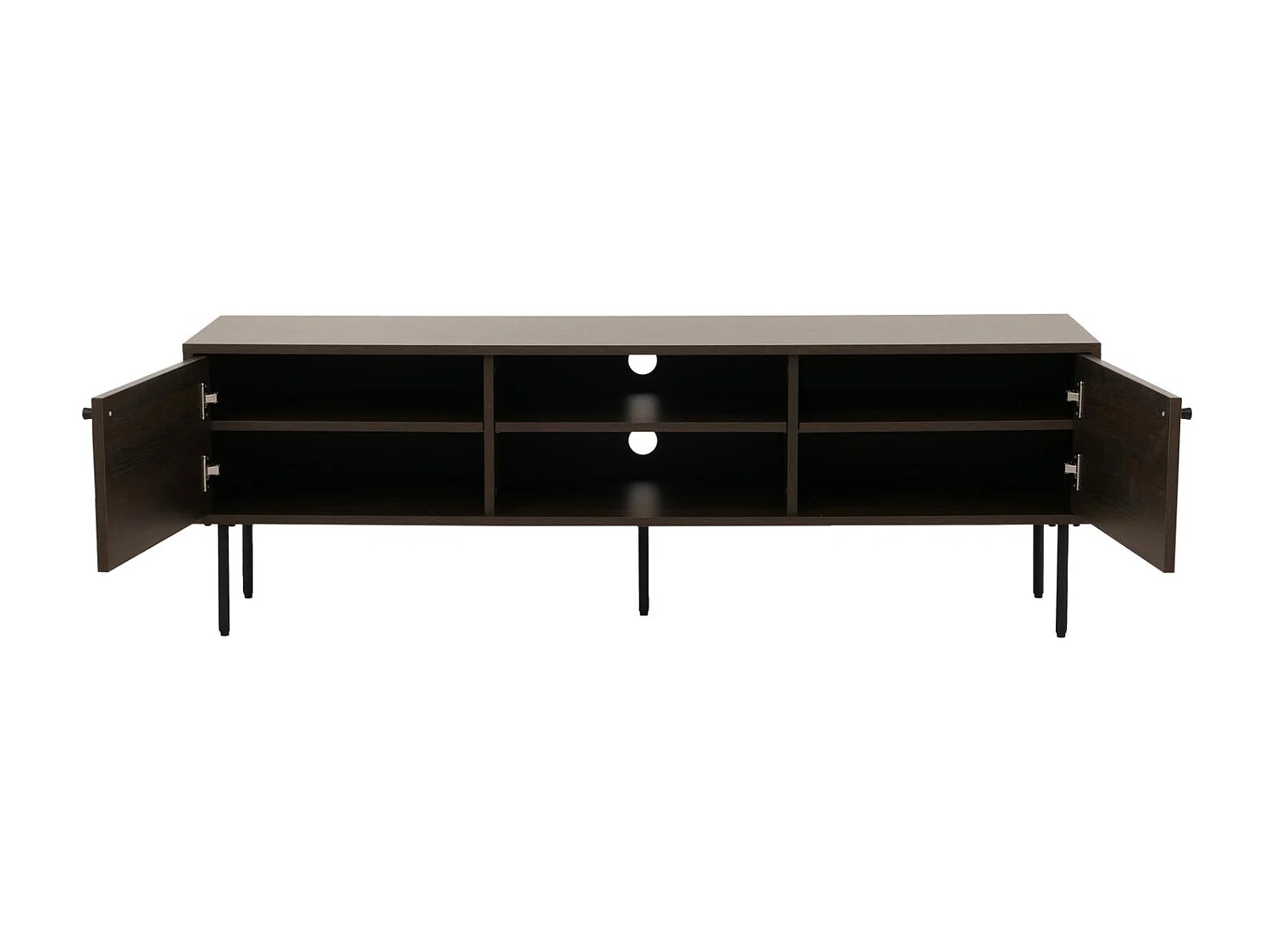TV Stand MCW-N78,  dark brown