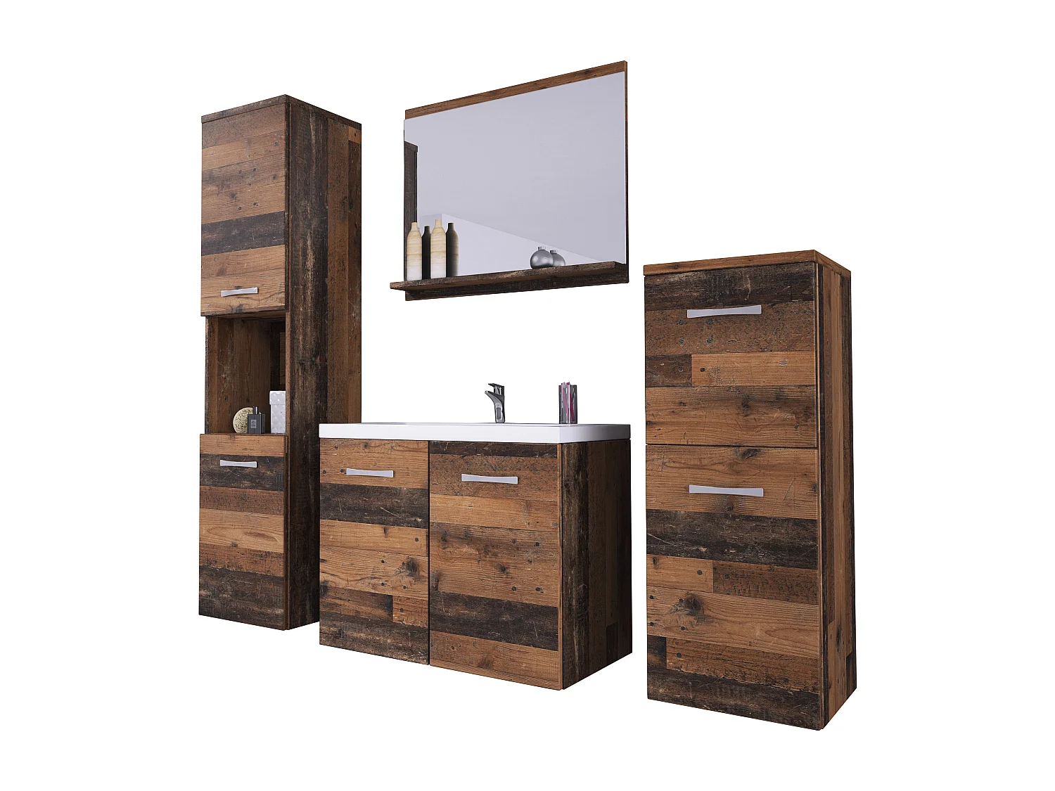 MINIO go for it, Meuble de salle de bain MALAGA en style ancien