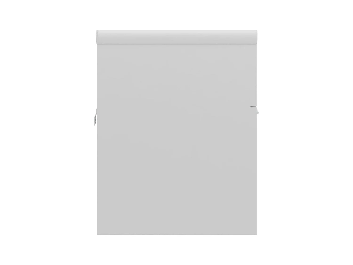 Prolenta Premium -  Armoire d'évier avec lavabo intégré Blanc brillant