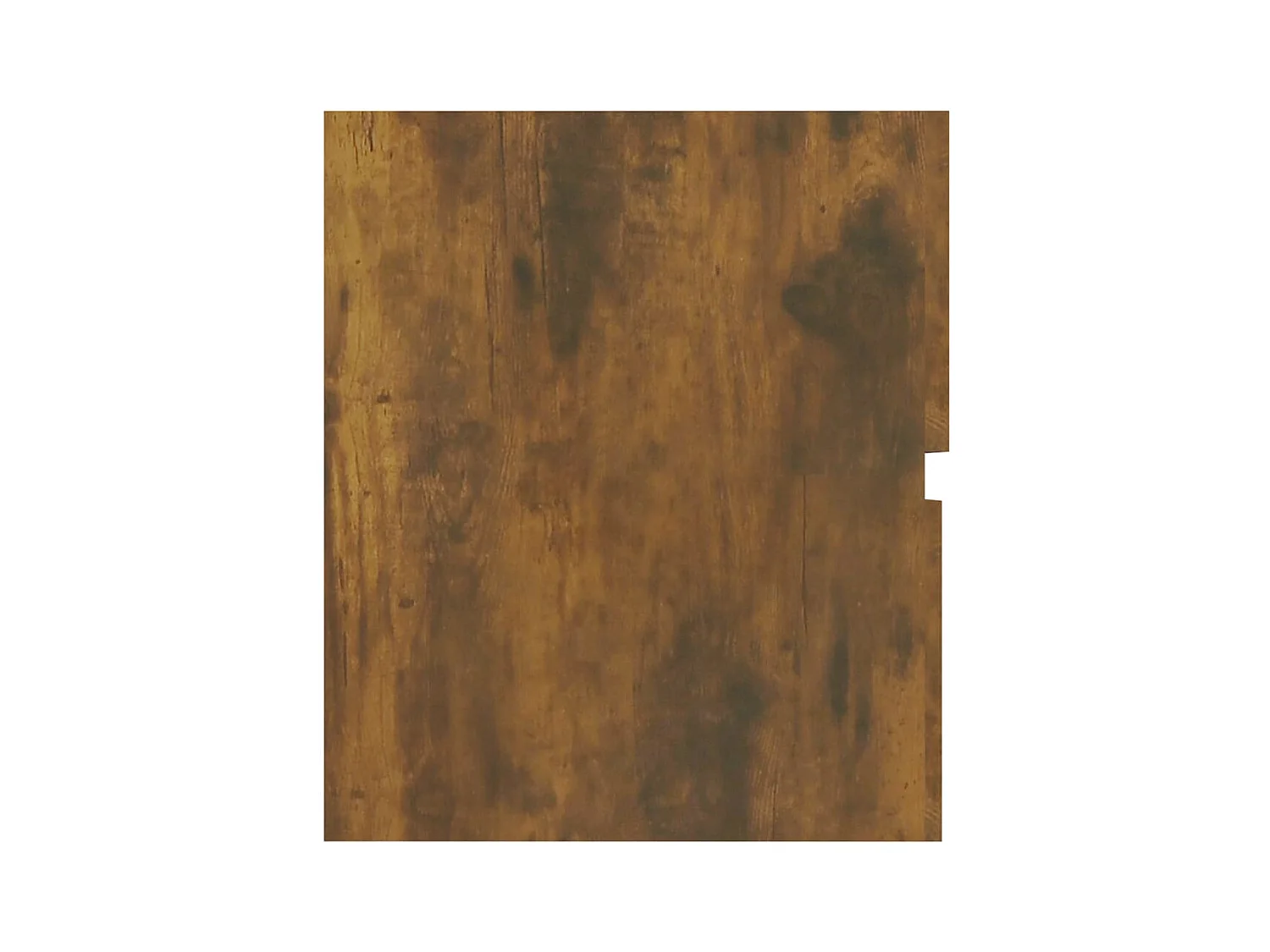 Prolenta Premium -  Armoire de lavabo Chêne fumé 80x38,5x45 cm Bois d'ingénierie