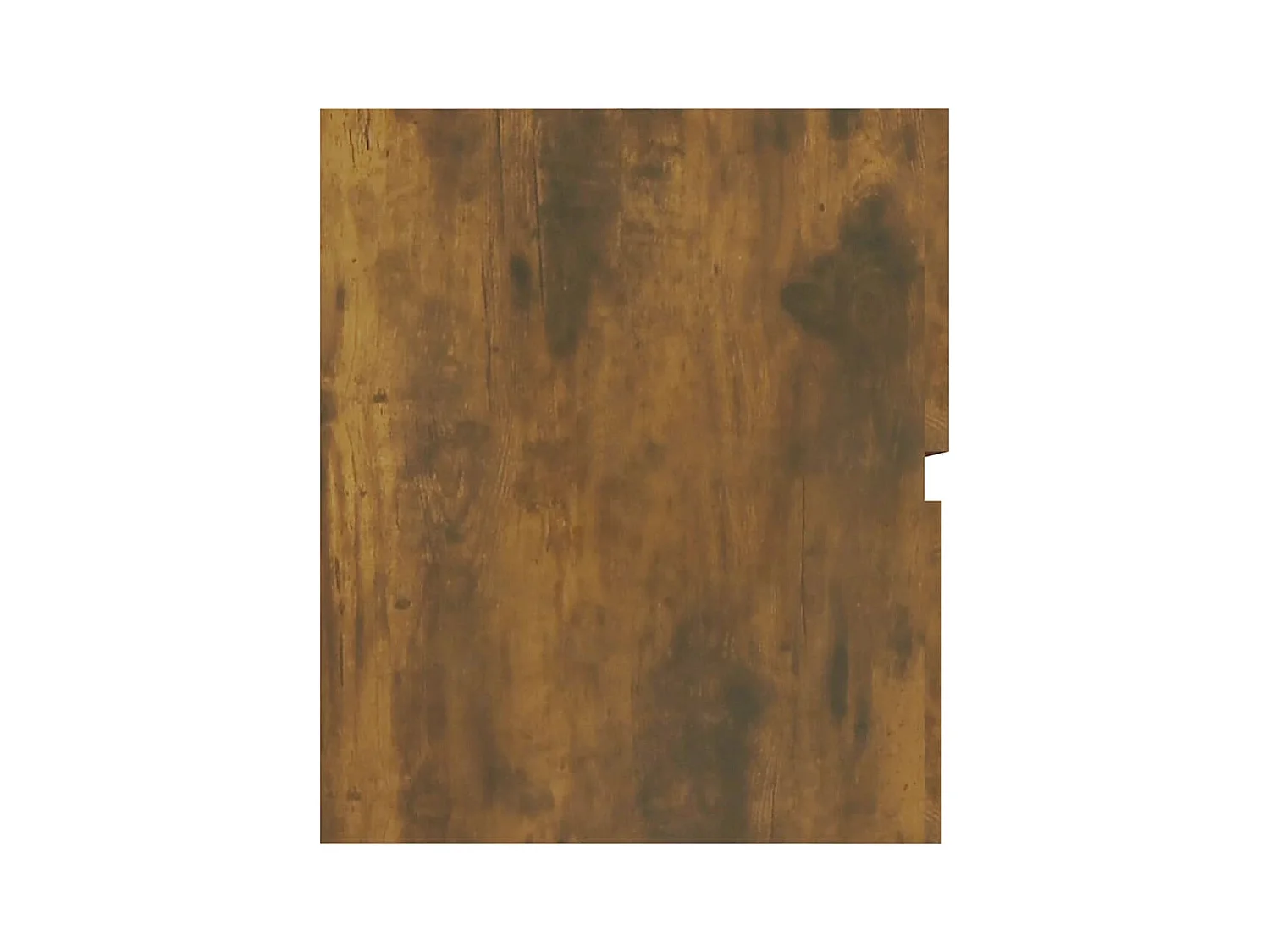 Prolenta Premium -  Armoire de lavabo Chêne fumé 90x38,5x45 cm Bois d'ingénierie