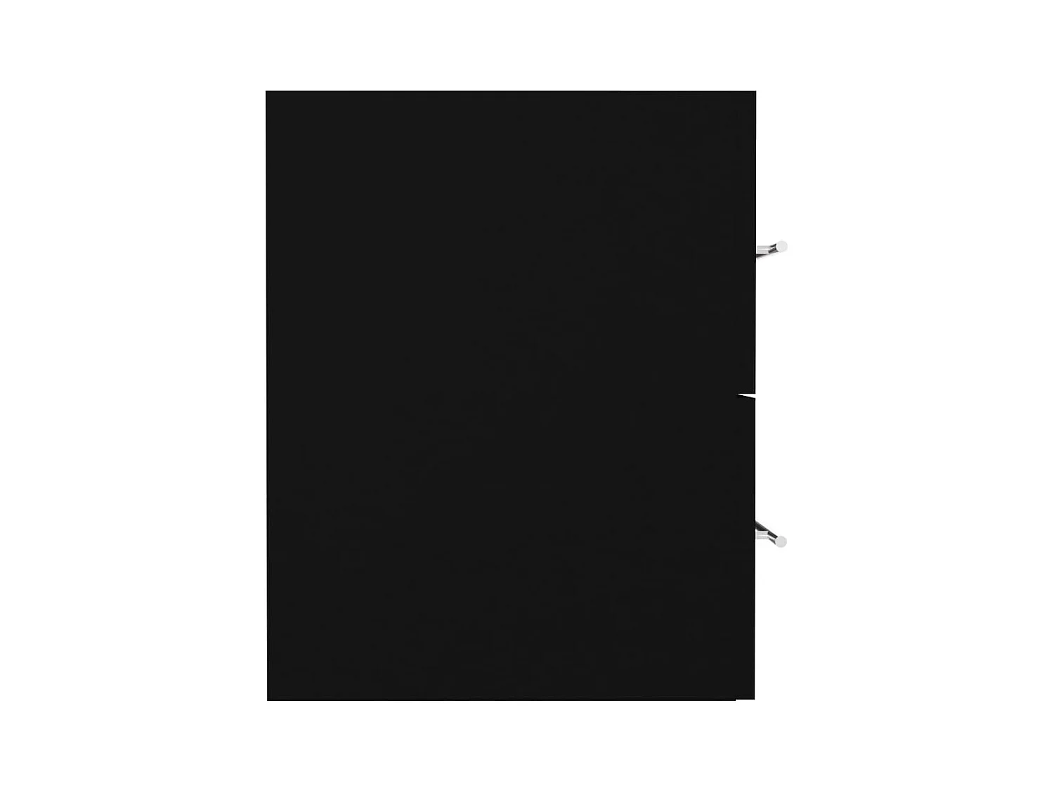 Prolenta Premium -  Mueble con lavabo madera de ingeniería negro