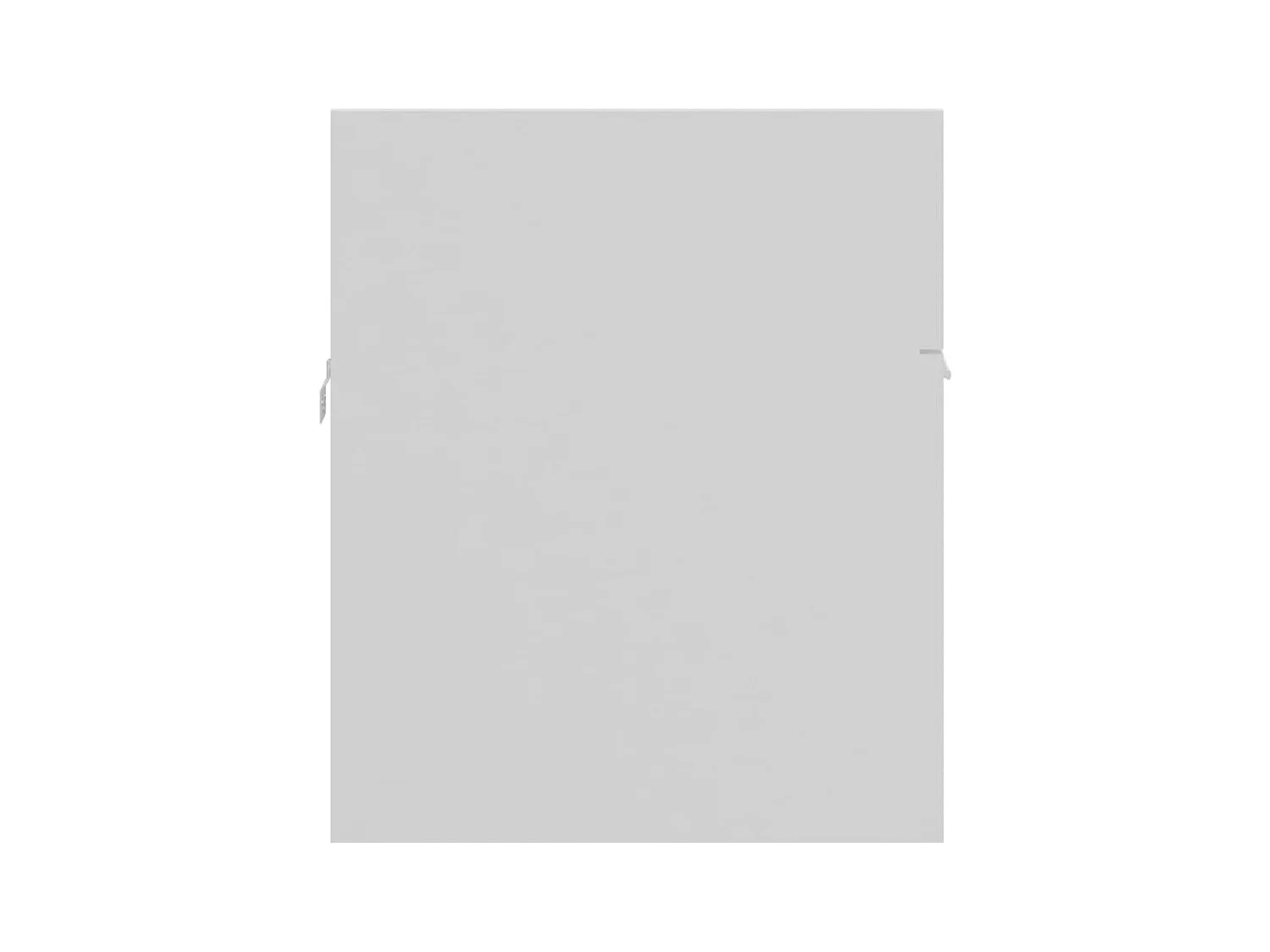 Prolenta Premium -  Waschbeckenunterschrank Weiß 90x38,5x46 cm Holzwerkstoff