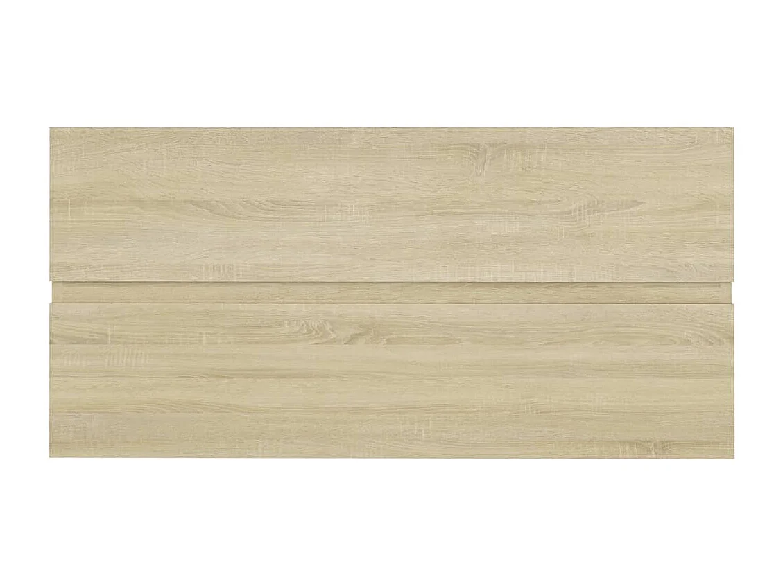 Prolenta Premium -  Waschbeckenunterschrank Sonoma-Eiche 90x38,5x45cm Holzwerkstoff