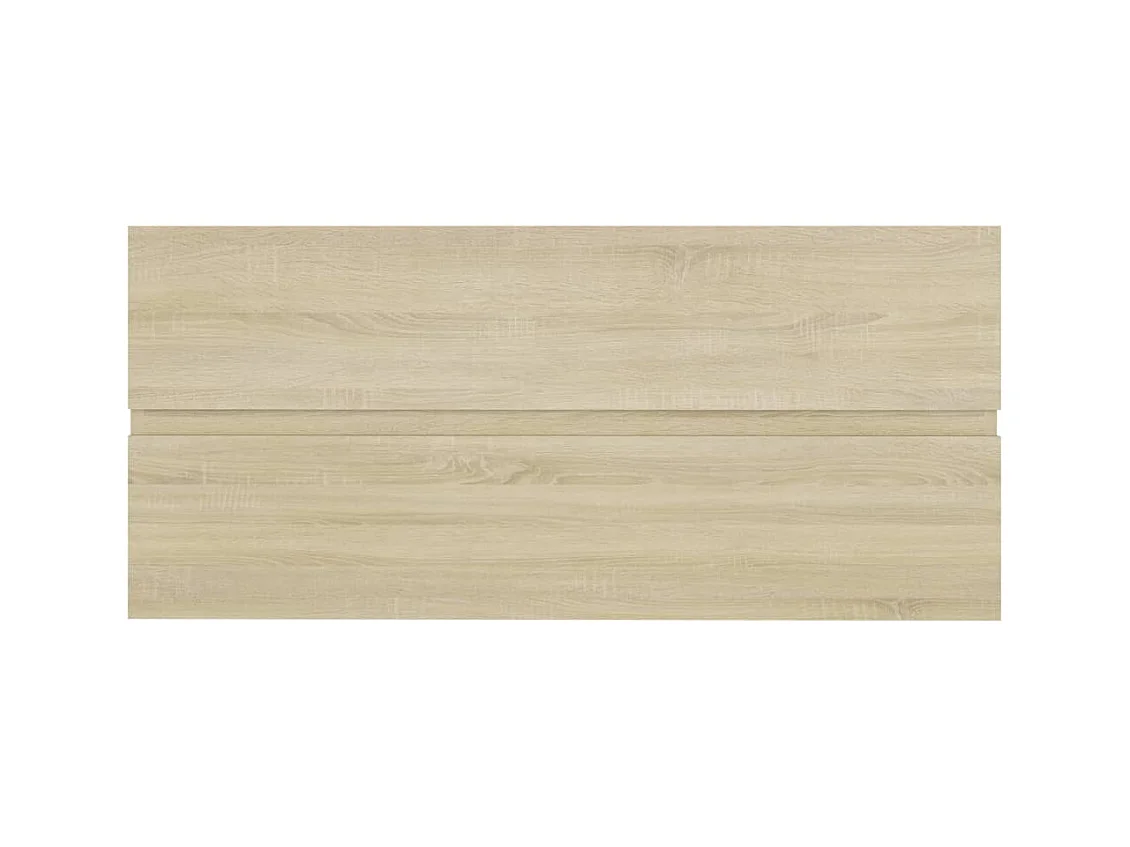 Prolenta Premium -  Waschbeckenunterschrank Sonoma-Eiche 100x38,5x45 cm