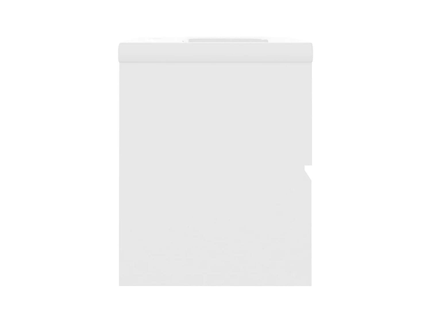 Prolenta Premium -  Armoire d'évier avec lavabo intégré Blanc Bois d'ingénierie