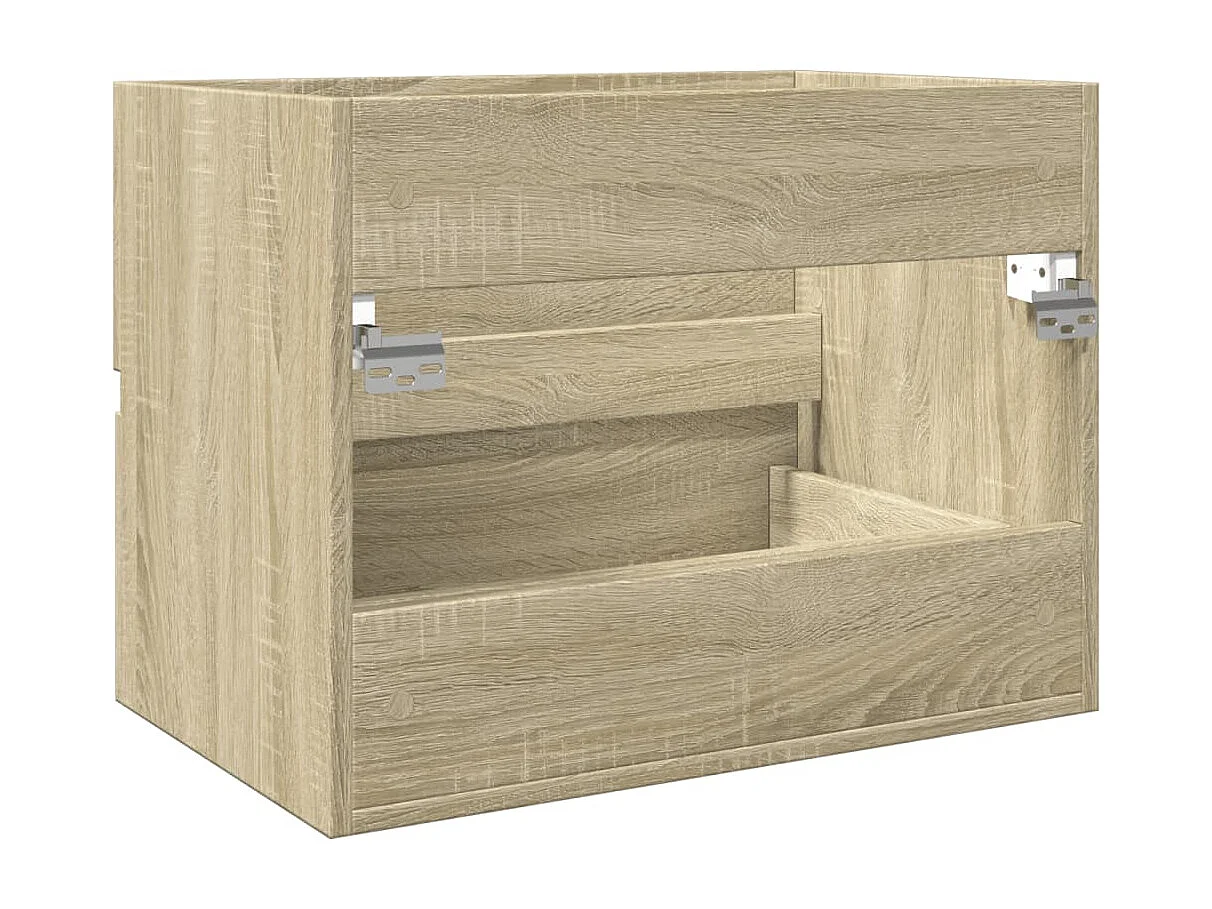 Prolenta Premium -  Armoire d'évier Chêne sonoma 60x38,5x45 cm Aggloméré