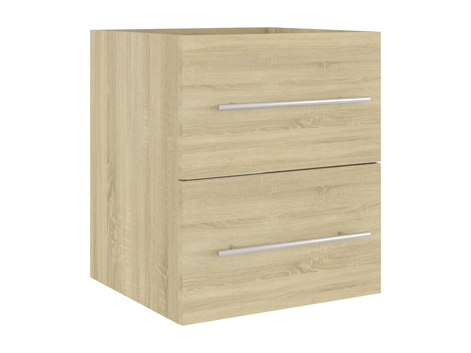 Prolenta Premium -  Waschbeckenunterschrank Sonoma-Eiche 41x38,5x48cm Holzwerkstoff