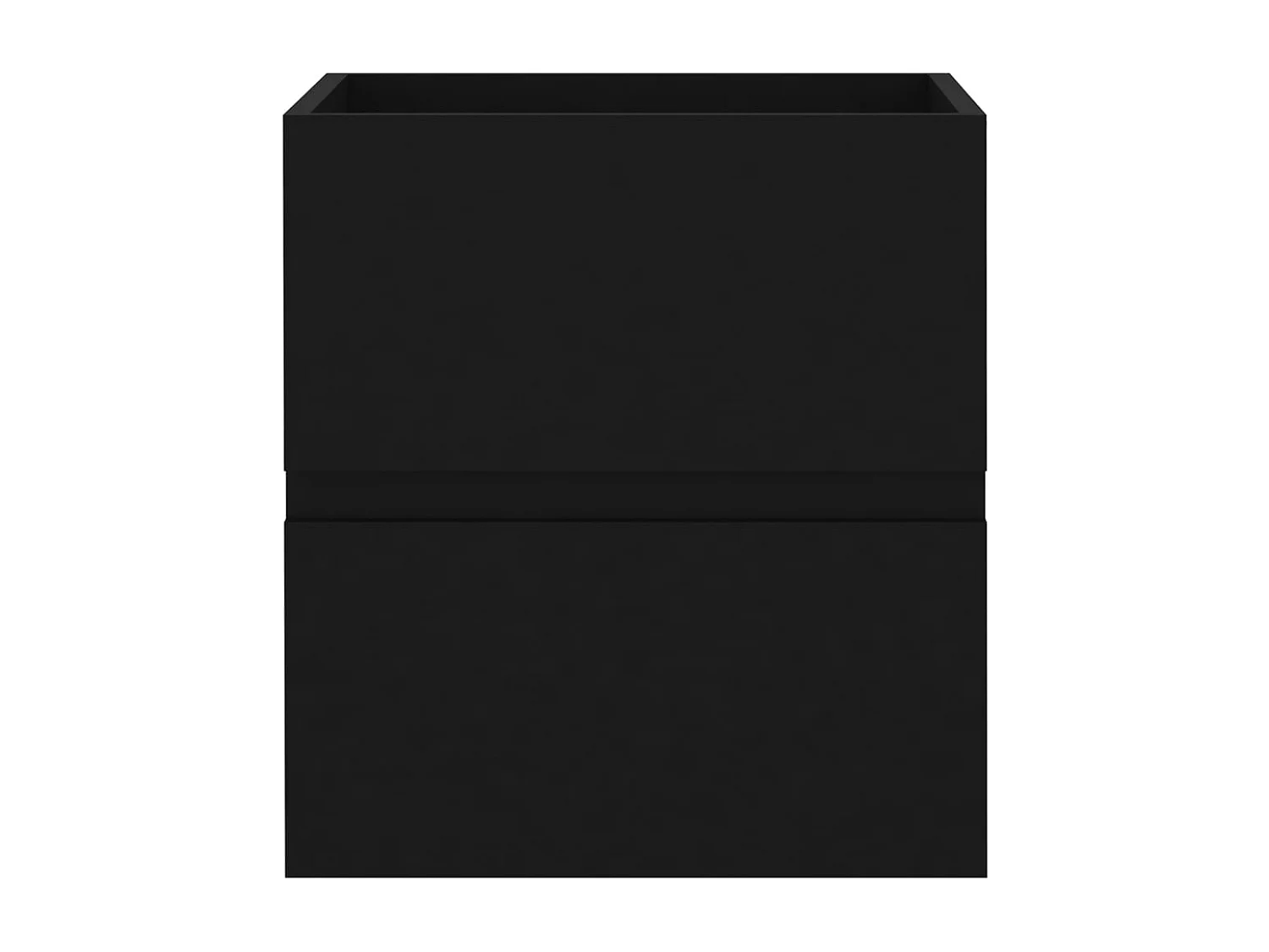 Prolenta Premium -  Mobile Lavabo Nero 41x38,5x45 cm in Legno Multistrato