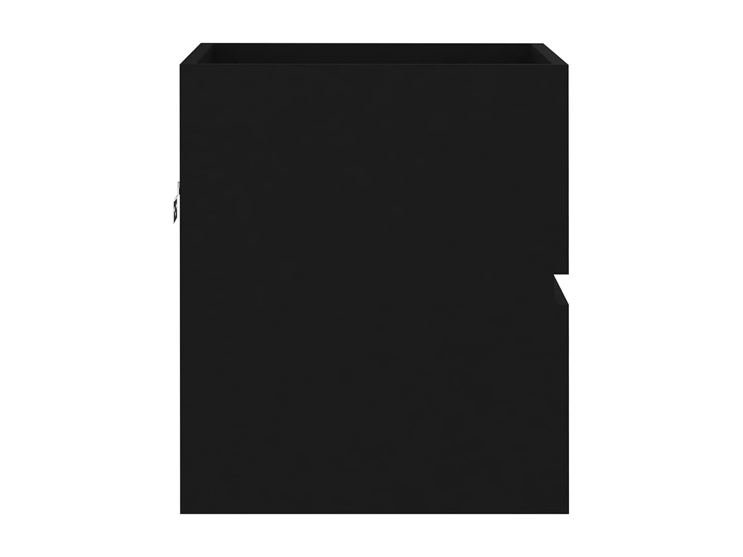 Prolenta Premium -  Mobile Lavabo Nero 41x38,5x45 cm in Legno Multistrato