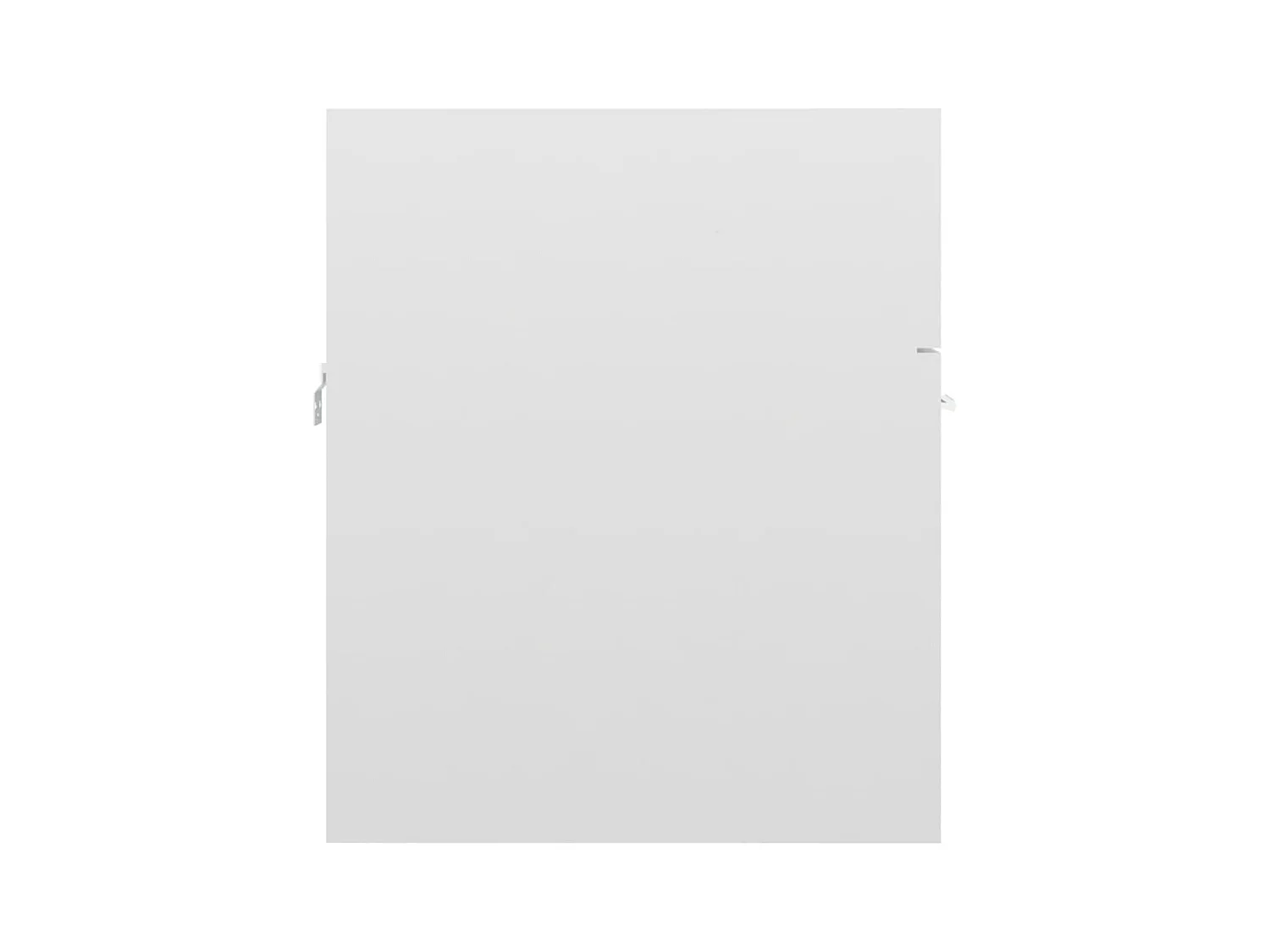 Prolenta Premium -  Armoire d'évier Blanc brillant 41x38,5x46 cm Aggloméré