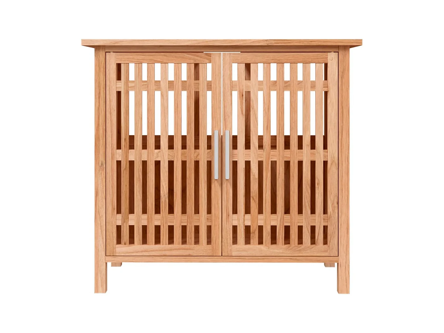 Prolenta Premium -  Armoire de salle de bain 66x29x61,5 cm Bois massif de noyer