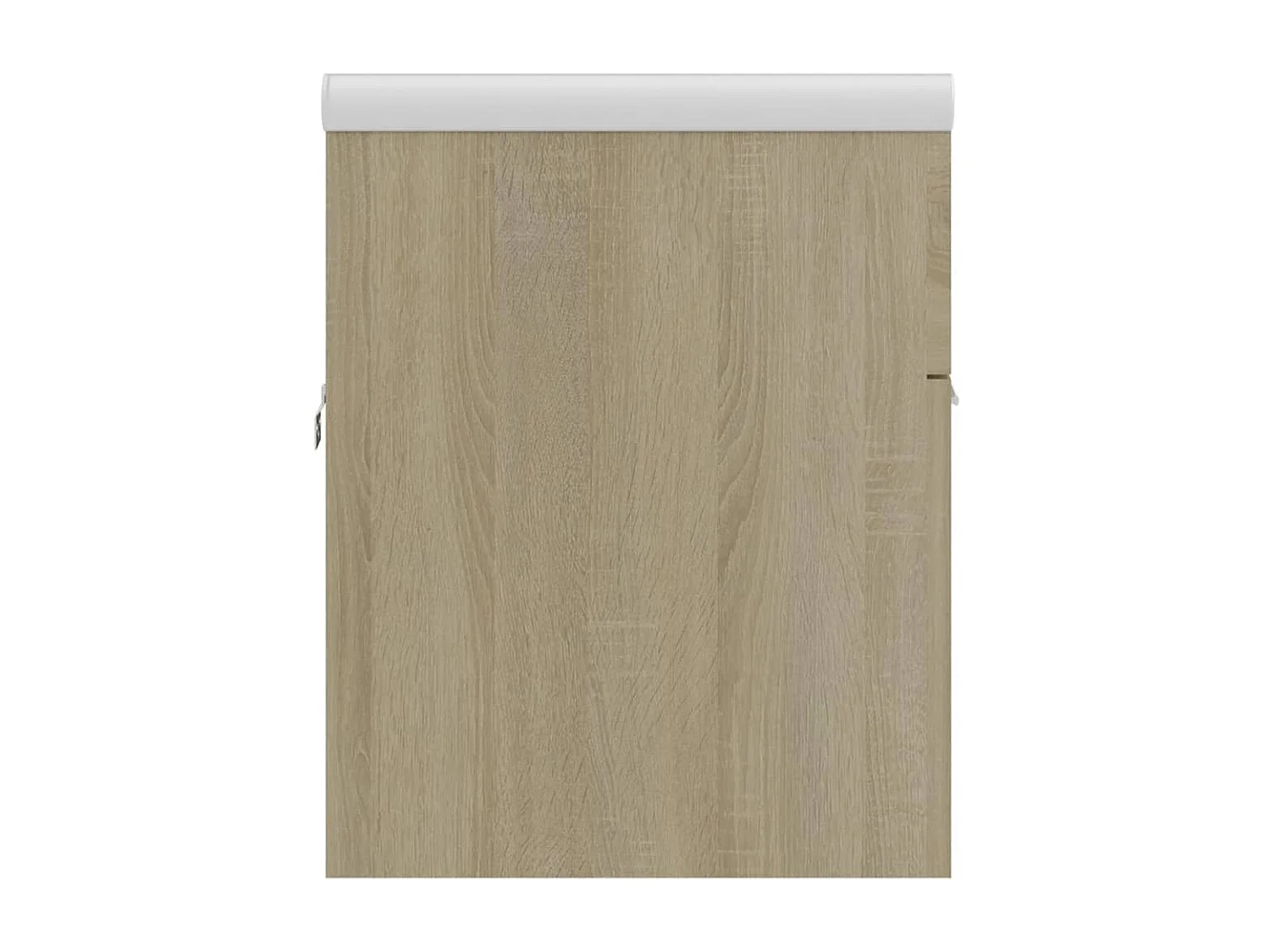 Prolenta Premium -  Armoire d'évier et lavabo intégré Chêne sonoma Bois ingénierie