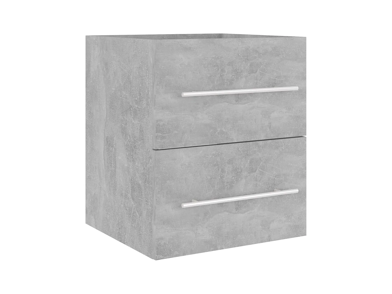 Prolenta Premium -  Armoire d'évier Gris béton 41x38,5x48 cm Bois d’ingénierie