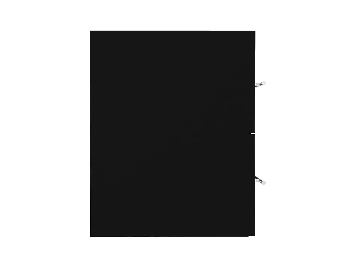 Prolenta Premium -  Wastafelkast 80x38,5x48 cm bewerkt hout zwart